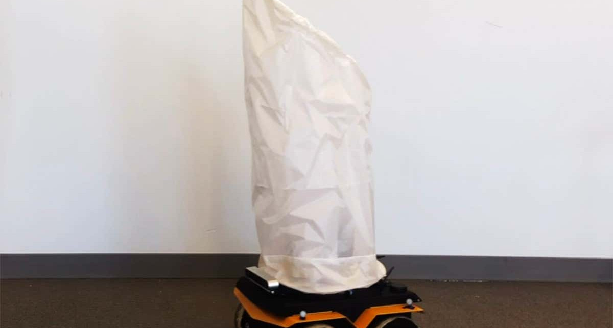 Robot that looks like a bin bag can understand what a hug is