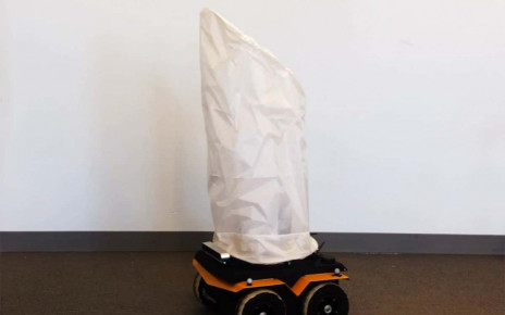 Robot that looks like a bin bag can understand what a hug is