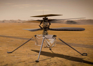 NASA is about to land a helicopter on Mars that might glow in the dark