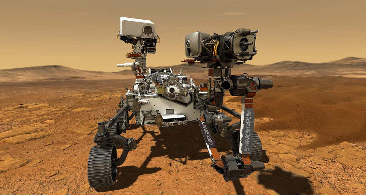 The Perseverance rover runs on processors used in iMacs in the 1990s