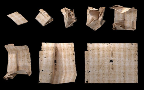 Algorithm reveals contents of fragile letters sealed for 300 years