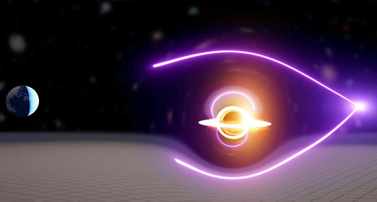 Blasts of intergalactic radiation hint at elusive mid-sized black hole