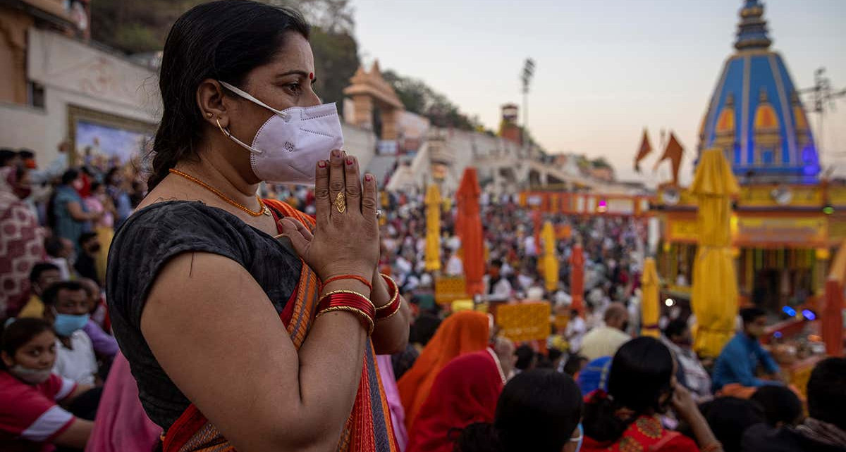 Covid-19 news: Cases in India hit record high as Kumbh Mela begins