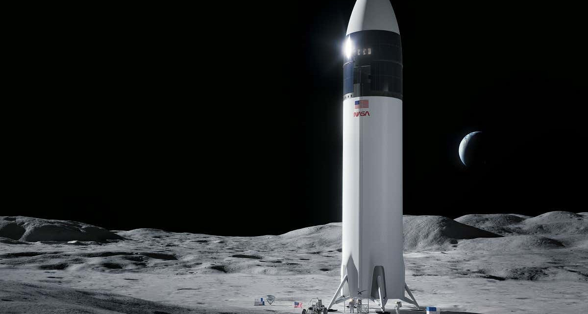 NASA has selected SpaceX to build a lander to take humans to the moon