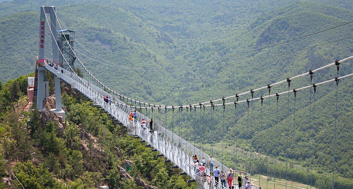 Should you worry about glass bridges after one shattered in China?