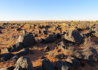 Stone Age South Africans built huge rock funnels to trap animals