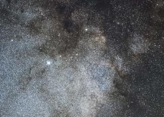 Star cluster lurking in the shadows may help explain galactic mystery