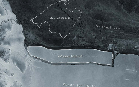 World's largest iceberg has just broken off an Antarctic ice shelf