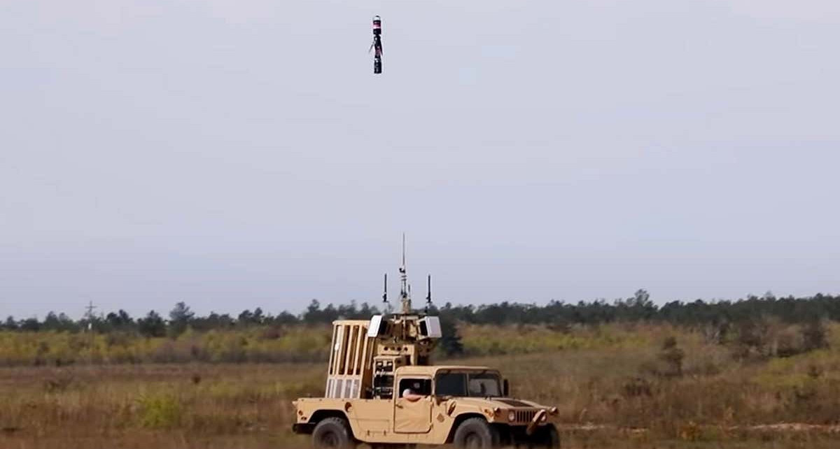 DARPA drone interceptor seems to be armed with a form of Silly String