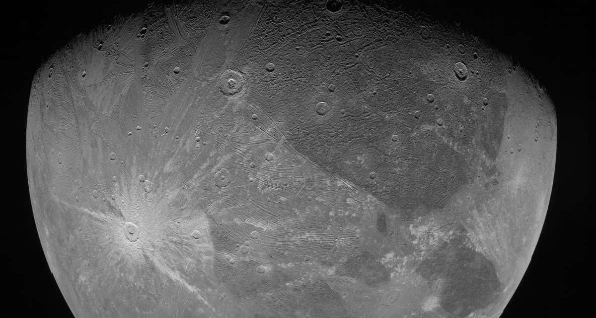 NASA mission takes first close-up images of Ganymede in two decades