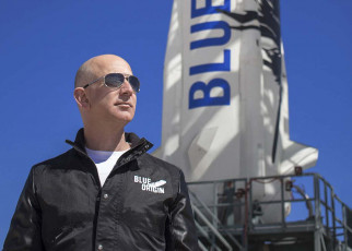 Blue Origin boss Jeff Bezos set for launch on his New Shepard craft
