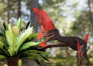 Pterosaur had a head crest so tall it may have made it hard to fly