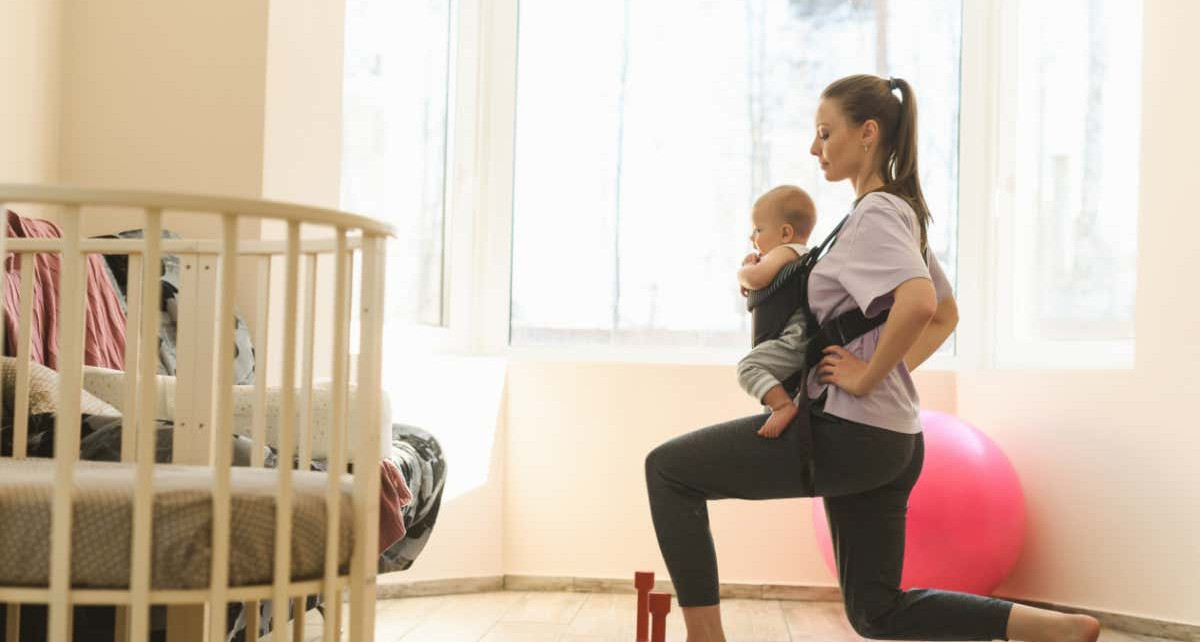 It really is difficult to get fit after giving birth, study reveals