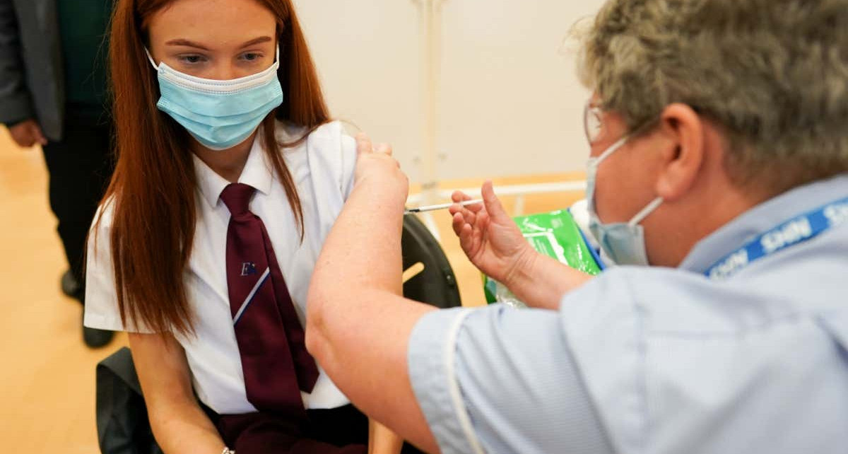 Covid-19 news: Younger children in England less willing to get vaccine