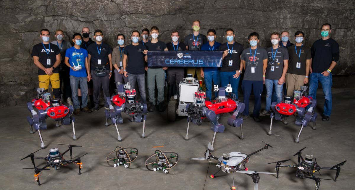 Robots: Team Cerberus win DARPA underground rescue challenge