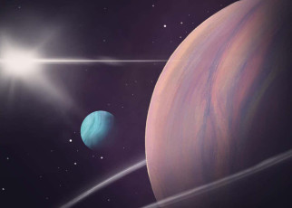 Exomoon around Jupiter-like planet possibly spotted by Kepler telescope