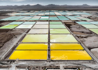 Lithium fields: Beautiful from the air, trouble on the ground