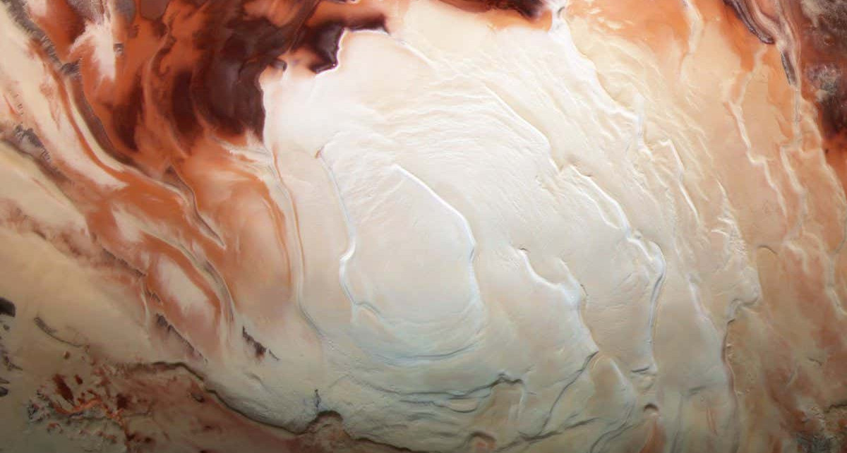 Mars water: Spots at south pole thought to be lakes could be volcanic rock