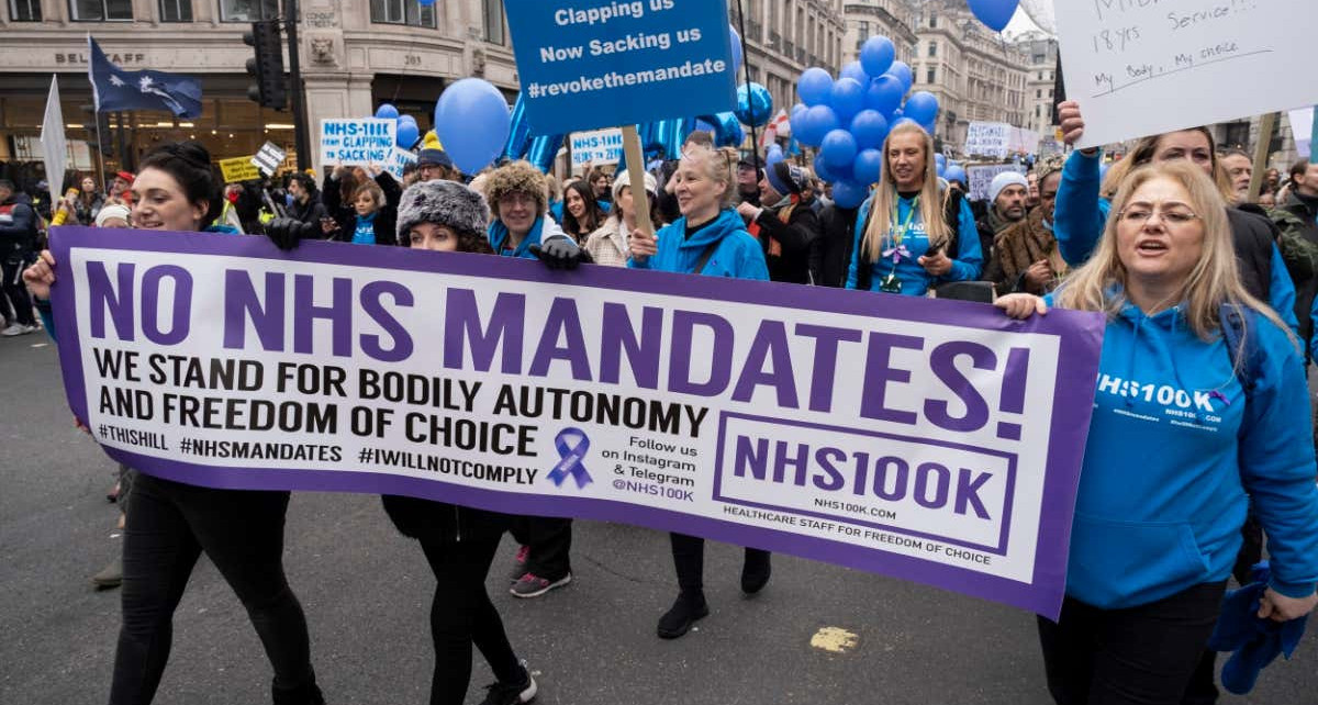 Covid-19 news: Mandatory vaccines scrapped for NHS workers in England