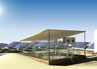 Solar panel add-on pulls water from air without consuming electricity