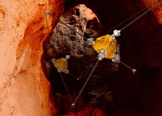 NASA funds experimental radiation shield and Mars climbing robot