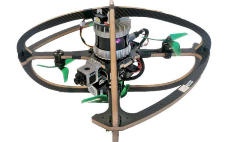 Drones that avoid and withstand hefty collisions are in development