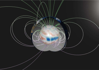 Earth’s magnetic field: Fluctuations reveal waves inside the planet’s core