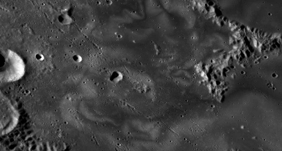 Lunar swirls: Strange patterns on the moon may be created by dips in the surface
