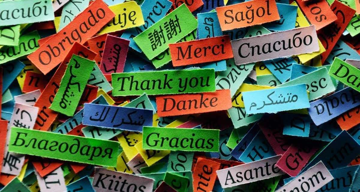 Thank You Word Cloud printed on colorful paper different languages; Shutterstock ID 193471277; purchase_order: -; job: -; client: -; other: -