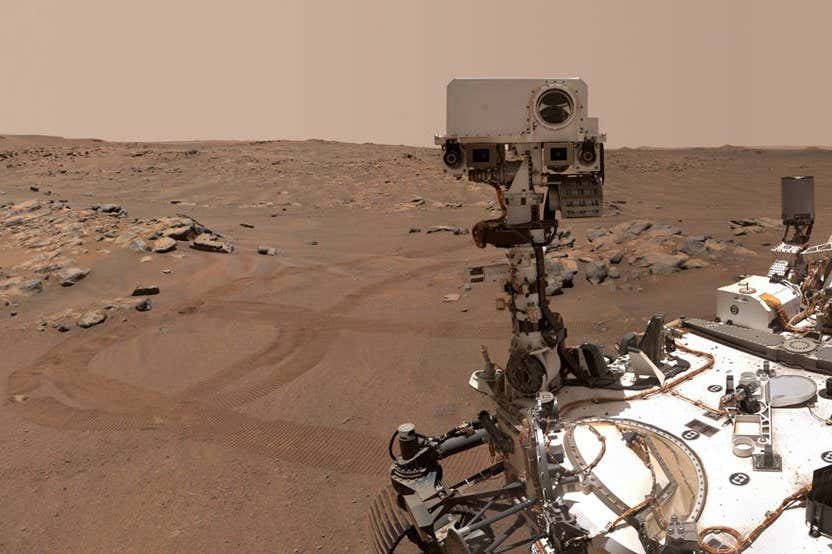 NASA's Perseverance rover recorded the sound of a dust devil on Mars