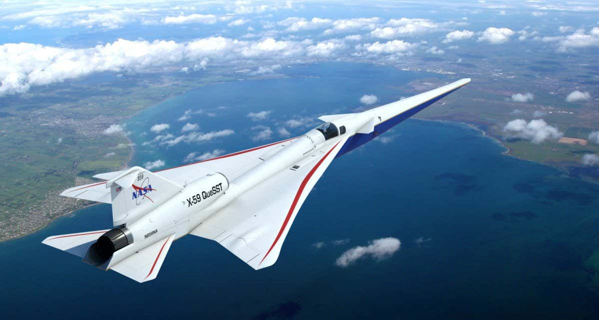 NASA's X-59 plane will try to quietly break the speed of sound in 2023