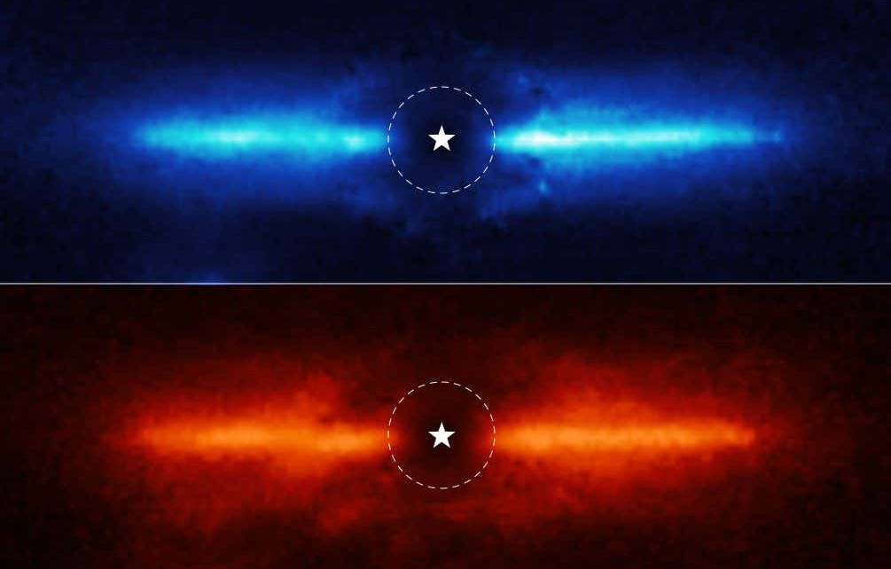 JWST has taken astonishing images of debris orbiting a nearby star