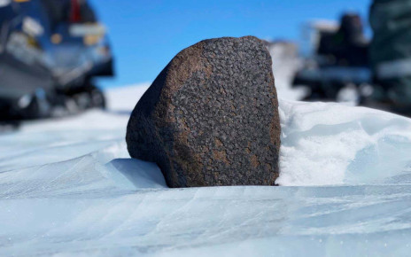 Rare Antarctic meteorite is one of the largest ever found