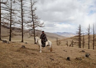 Stunning photos show nomadic life of Mongolian goat herders
