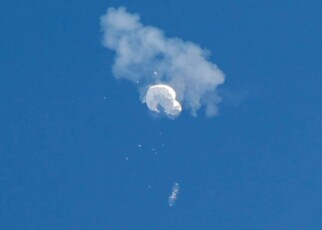 Chinese surveillance balloon shot down by US fighter jet over sea