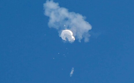 Chinese surveillance balloon shot down by US fighter jet over sea