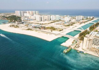 Artificial urban islands could supply homes in Maldives as waters rise