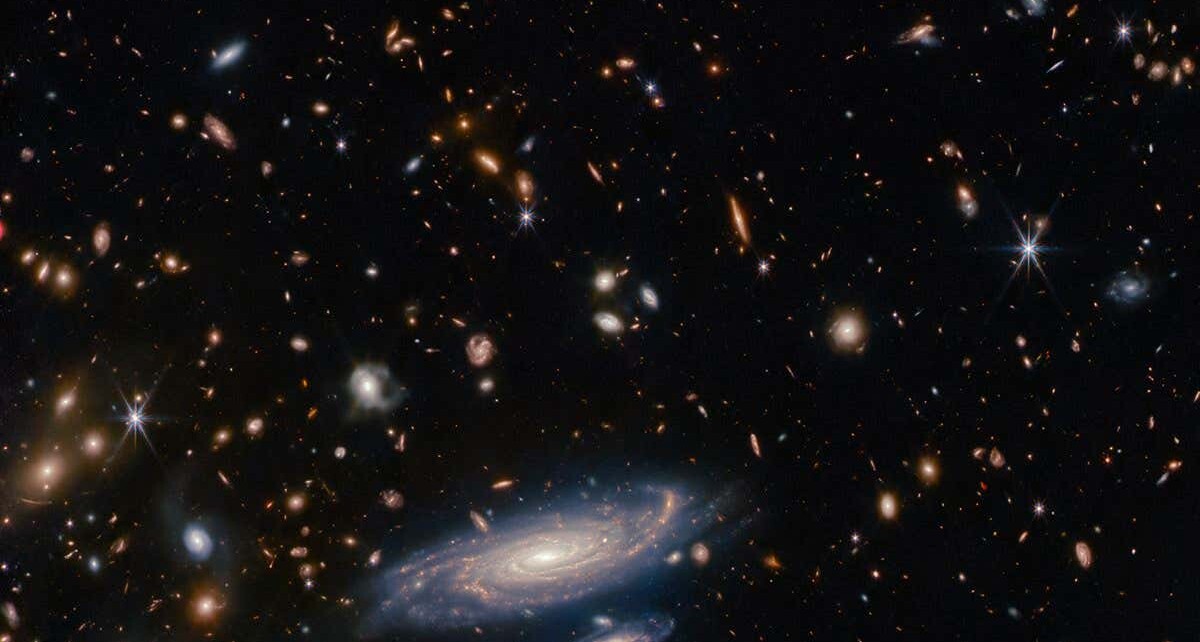 Huge young galaxies seen by JWST may upend our models of the universe
