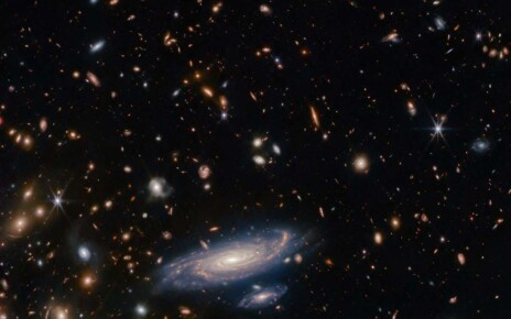 Huge young galaxies seen by JWST may upend our models of the universe