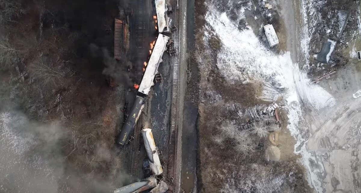 Ohio train derailment killed more than 40,000 aquatic animals