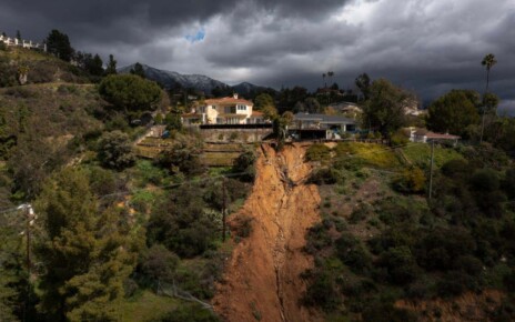 Winter storms in California trigger mudslides with heavy snow forecast