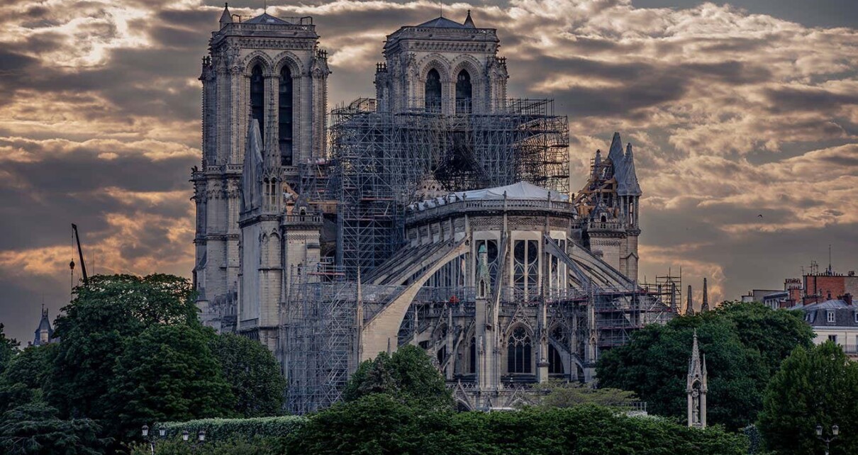 Notre Dame fire revealed cathedral’s innovative use of iron