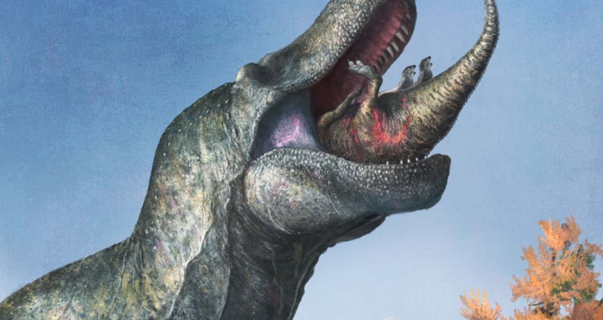 T. rex’s terrifying teeth would have been hidden behind scaly lips