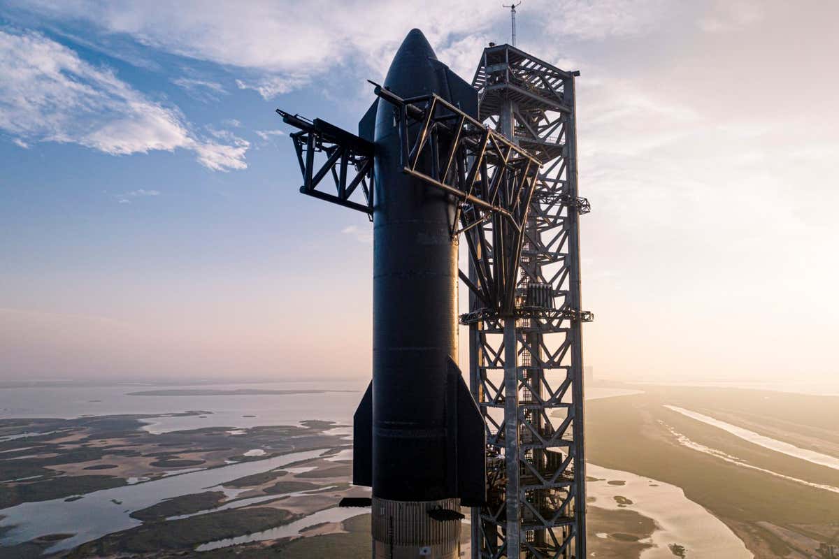 Starship Test Flight Mission Official SpaceX Photos Taken on April 15, 2023