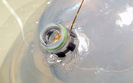 Robot injected in the skull spreads its tentacles to monitor the brain