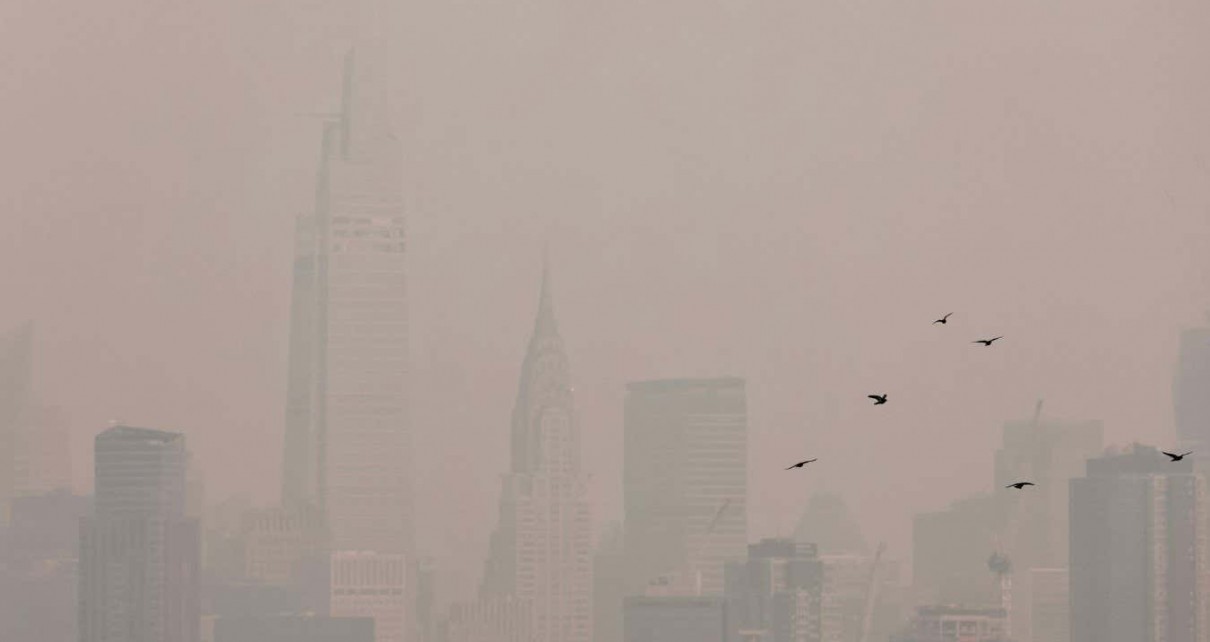 Smoke from wildfires in Canada has descended onto cities like New York