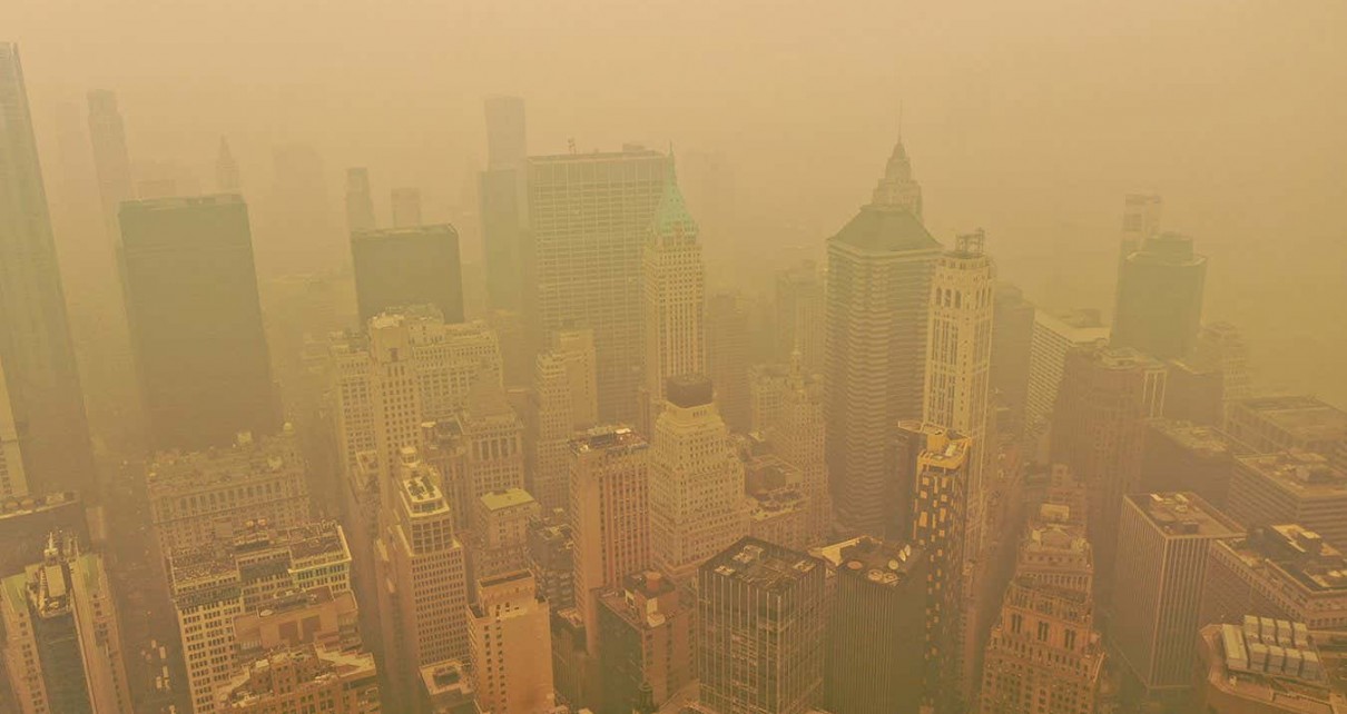 Smoke from wildfires in Canada has reached several cities, including New York