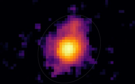 Fast-growing galaxy seen by JWST offers window on the early universe