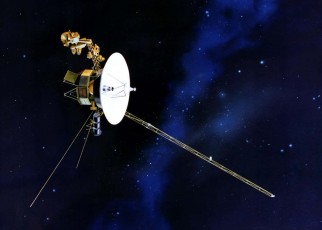 An artist's impression of NASA's Voyager spacecraft
