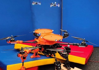 Drone mother ship could release mini-drone swarm for search and rescue